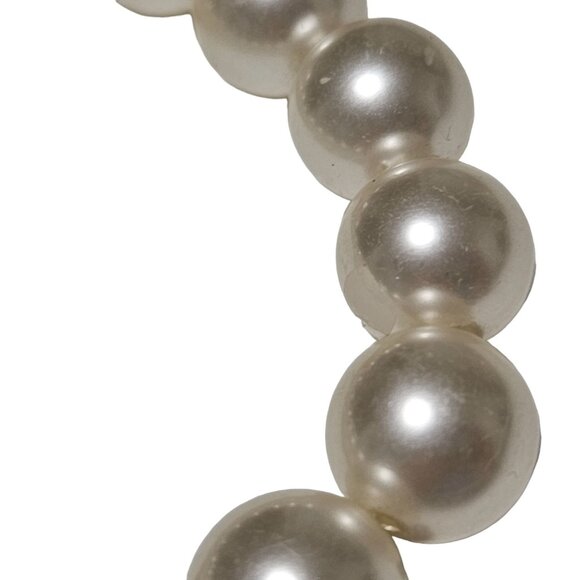 Retro Elegant Faux Pearl Beaded Stretch Bracelet 50s 60s Fashion Classic Jewelry - Picture 2 of 3
